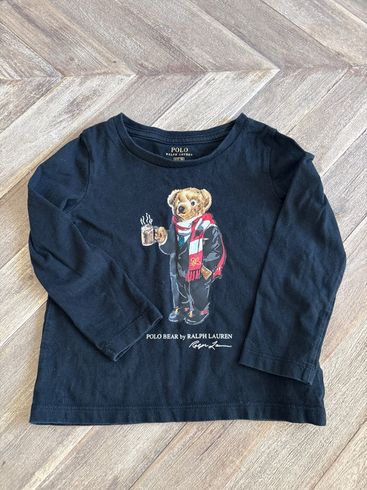 Ralph Lauren Bear Shirt 2T, Kids 2T