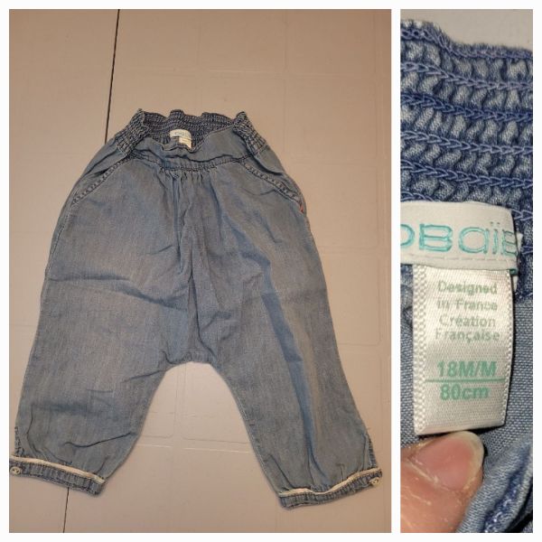 2 Cute light jeans, Kids 18 Month (12-18M)