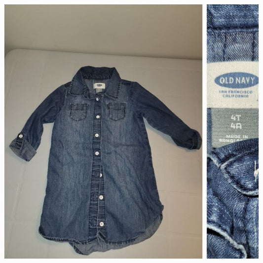 Jeans dress, Kids 4/4T