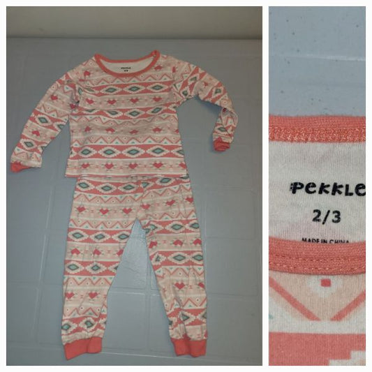 2 girl Pajamas, Kids 2T