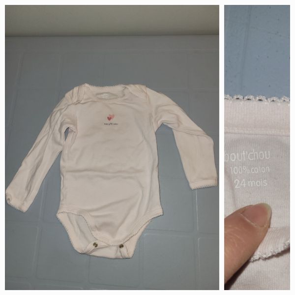 3 Onesie Long sleeves 24 months, Kids 24 Month (18-24M)