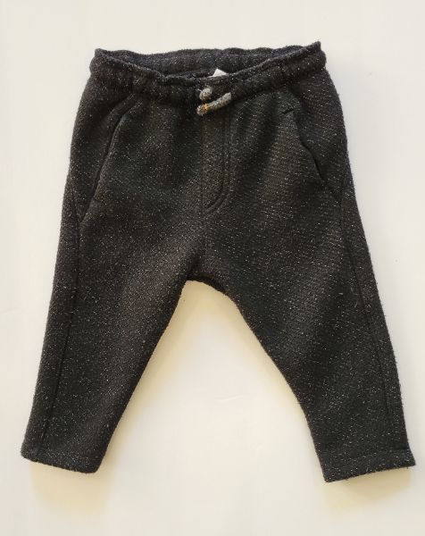 Zara fleece lined pants, black, 12-18 months, VGUC, Kids 18 Month (12-18M)