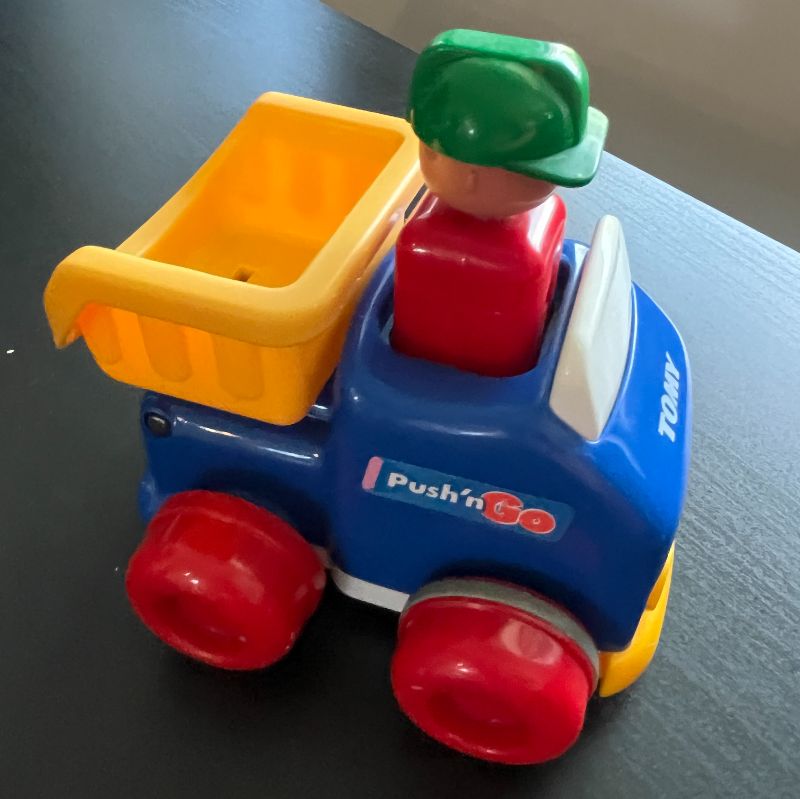 Tomy Constructable Vehicles & Push and Go Dump truck