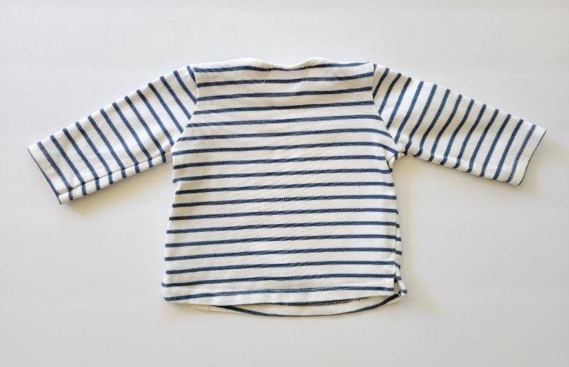 Zara, stripe shirt, 3-6 months, EUC