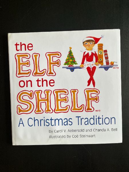 The Elf on the Shelf Hard Cover Book, Girl Version