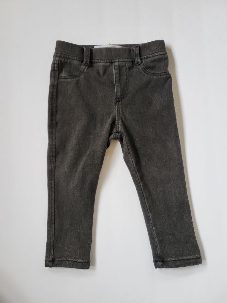 Zara, grey jeggings, 12-18 months, EUC