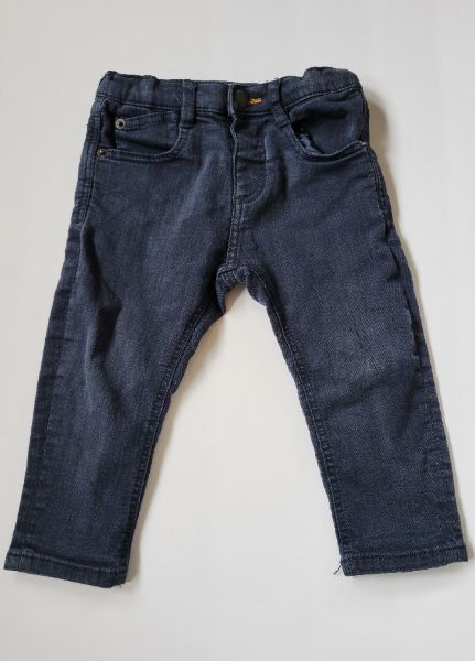 Zara, navy skinny jeans, 12-18 months, EUC