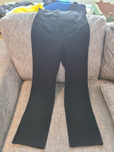 Maternity sweat pants black size small, Maternity S (4-6)