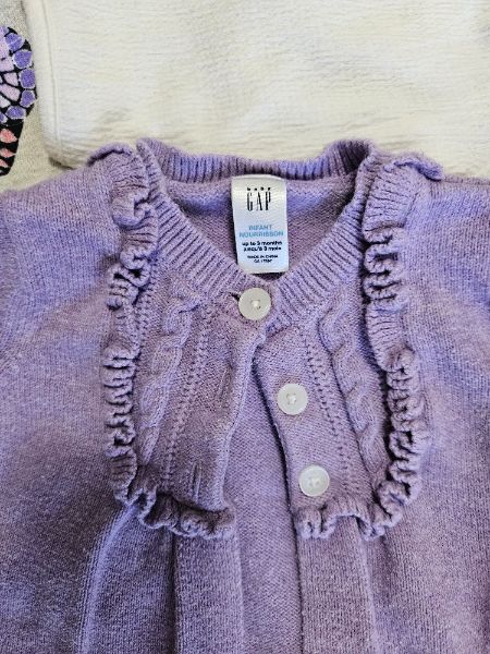 0-3m Girls GAP and Carter's Sweater Bundle