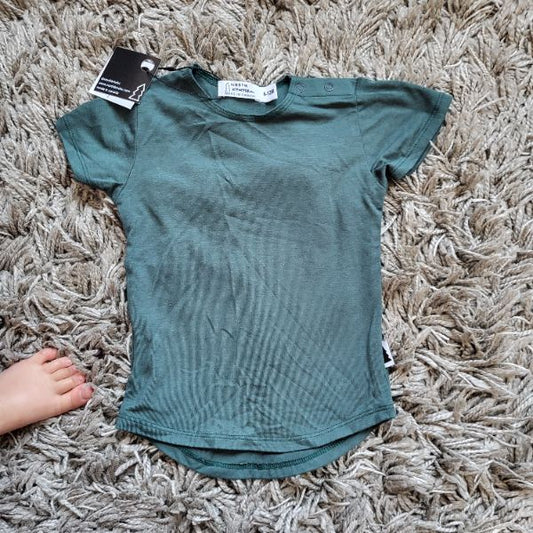 North Kinder 6-12M NWT Tshirt (Bamboo), Kids 12 Month (9-12M)