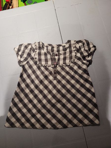 Cute Vichy Top, Kids 4/4T