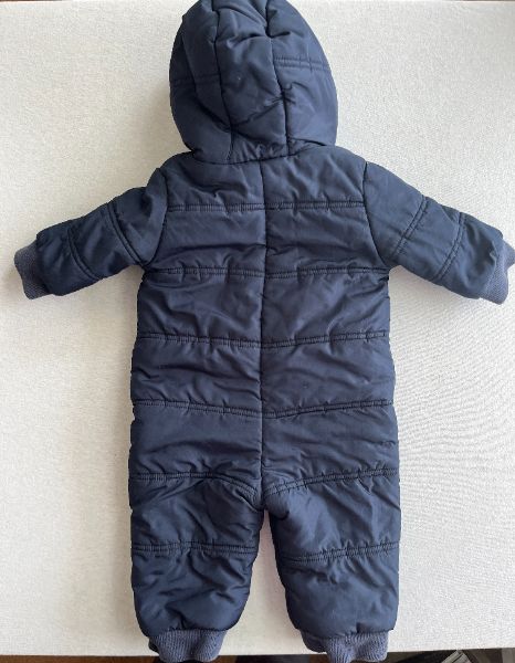 Children's Place Snowsuit, Blue Bear, 12 months