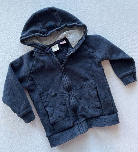 Zara Baby Blue Zip Up Sweatshirt, 3/4 years, Kids 3T