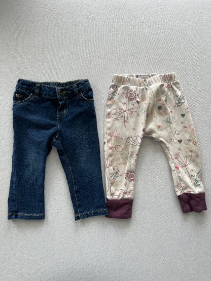 Baby Girl Pants Bundle, 12 months, Kids 18 Month (12-18M)