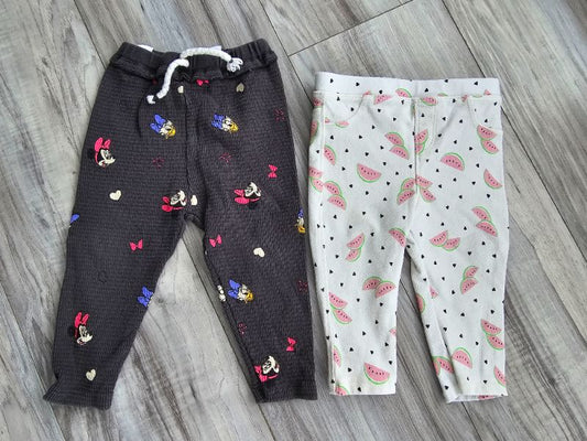 Used baby girl pants from ZARA size 6 to 9MTHS, Kids 9 Month (6-9M)