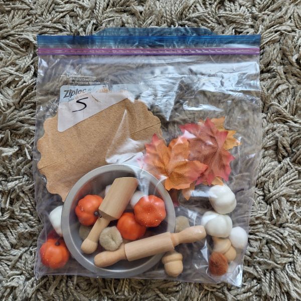 Pumpkin Pie Sensory Kit (#5)