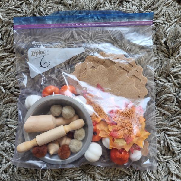 Pumpkin Pie Sensory Kit (#6)