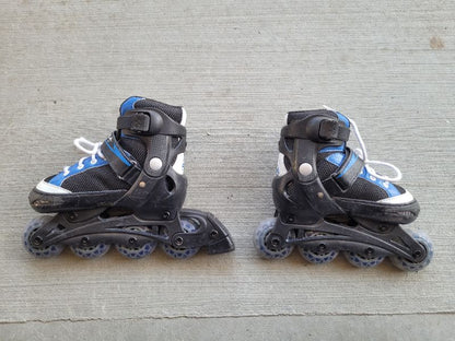 Ultra Wheels Adjustable Inline Skates Sizes 10-13, Shoes 13 (Kids:4-8yr)