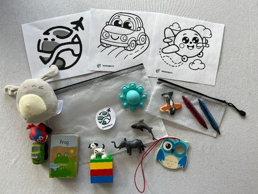 Toddler Travel Kit #2, 18 months - 3 years