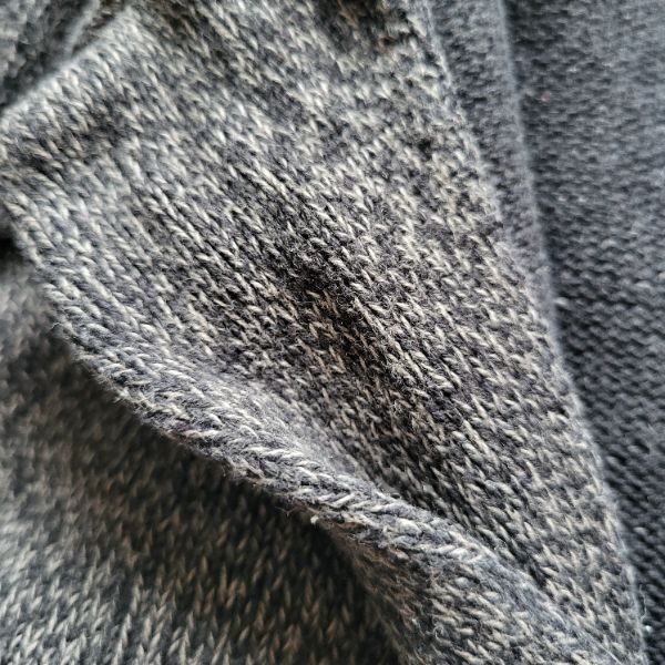 Grey Knit-ish Cardigan - Tea Collection  Size S (4-5), Kids 5/5T (extra small)