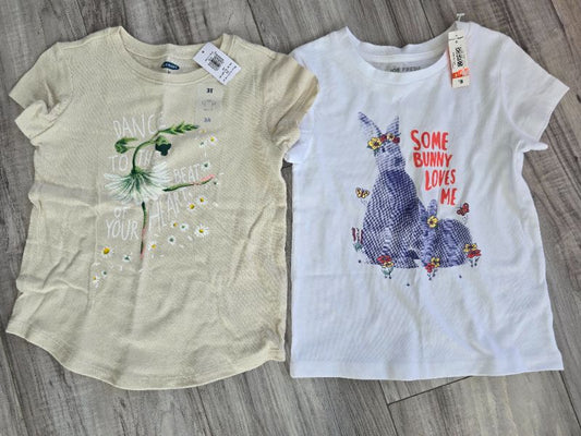 Brand new with tags toddler girls Tshirts size 3T, Kids 3T