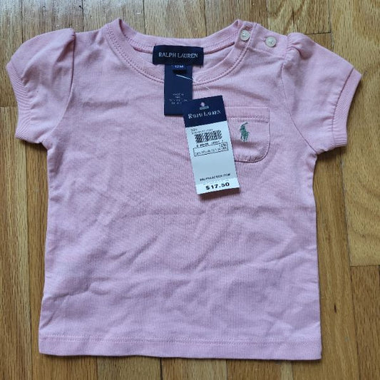 Ralph Lauren 12M Polo Tshirt NWT, Kids 12 Month (9-12M)