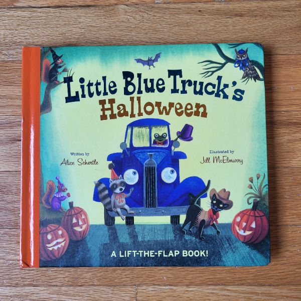 Little Blue Truck's Halloween Lift The Flap Board Book