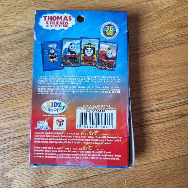 Jumbo Size Memory Cards Thomas The Train