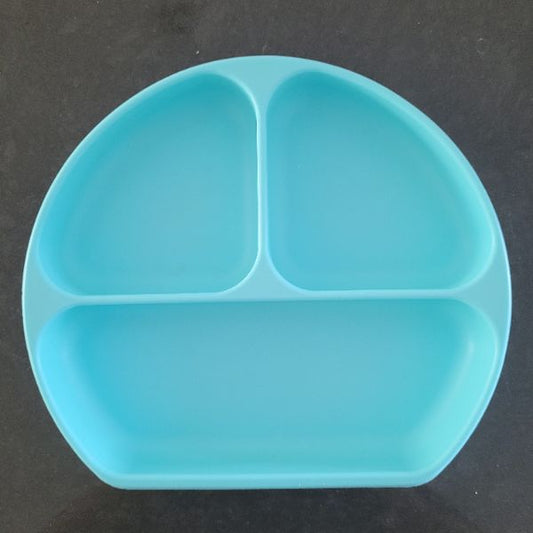 Bumkins Silicone Grip Dish - Blue