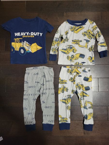 4 piece construction pj set, 18M, Kids 18 Month (12-18M)