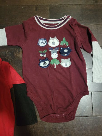 3 long-sleeved Onesies, Kids 18 Month (12-18M)