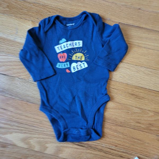 Carter's 3M Onesie Teachers Are The Best, Kids 3 Month (0-3M)