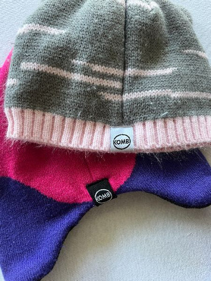 Two KOMBI Girls Winter Hats, Kids 24 Month (18-24M)