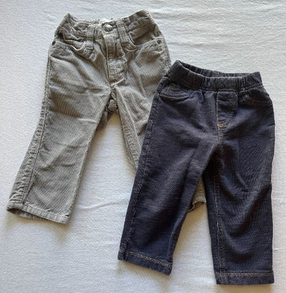 Two pair of 18 mo boys pants, old navy & carter's, Kids 18 Month (12-18M)