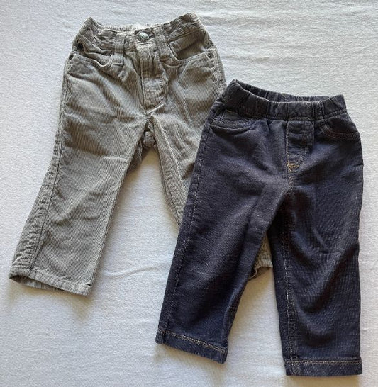 Two pair of 18 mo boys pants, old navy & carter's, Kids 18 Month (12-18M)