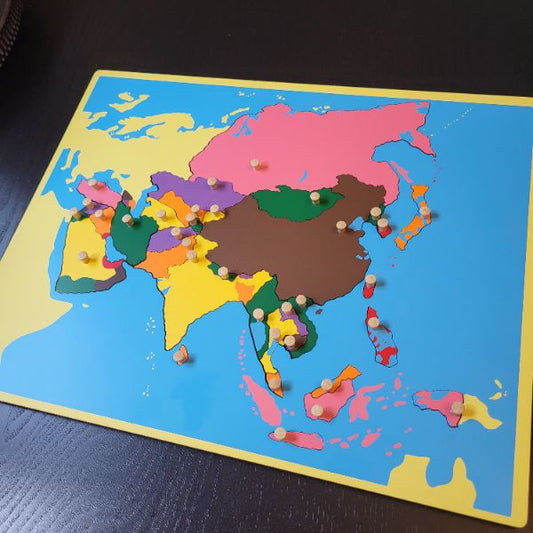 World Wooden Puzzle