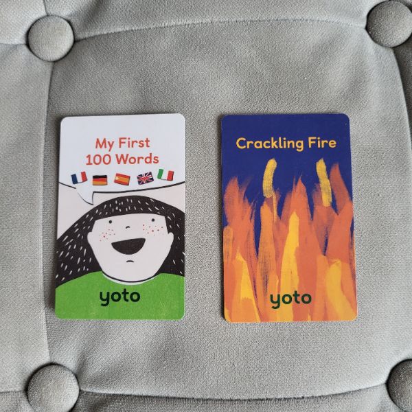 Yoto Cards - My First 100 Words + Fire Sounds