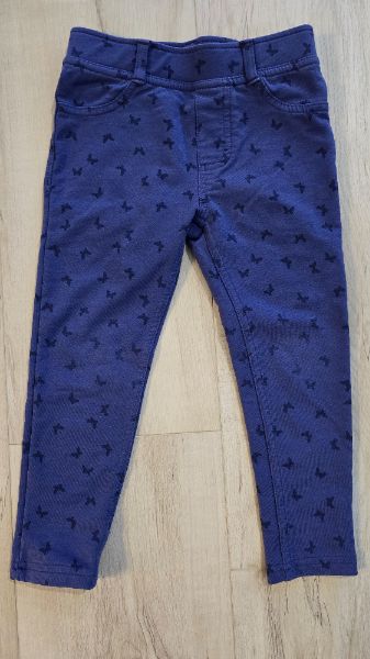 Used 2 sets of girls jeggings size 3, Kids 3T