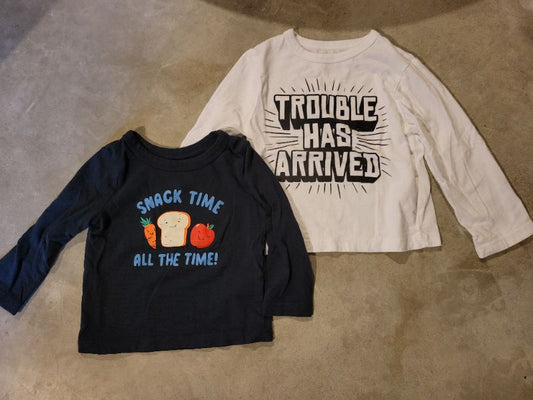 2 Longsleeves, 12-18months, Kids 18 Month (12-18M)