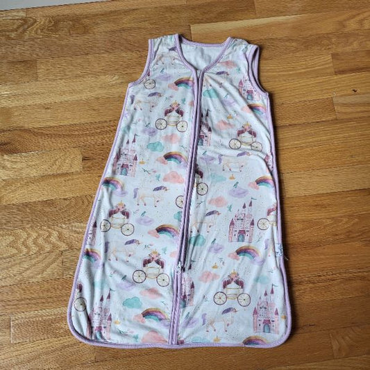 6-12M Copper Pearl Sleep Sack Unicorns