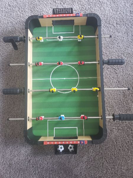 Table top soccer game