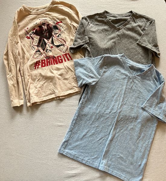 Three Boys Children's Place Shirts, Size 5/6, Kids 5/5T