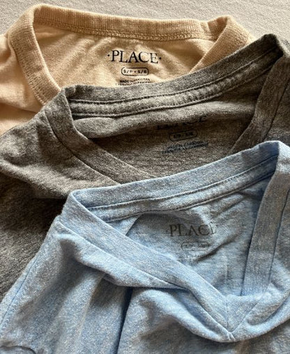Three Boys Children's Place Shirts, Size 5/6, Kids 5/5T