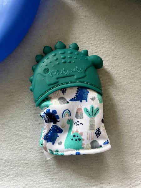 Baby Bundle; Blue Bib, Teething Mitt & Safety First Kit