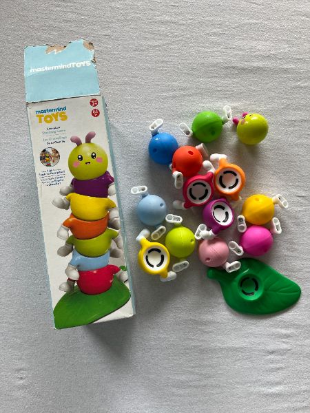 Mastermind Toys Caterpillar Stacking Game