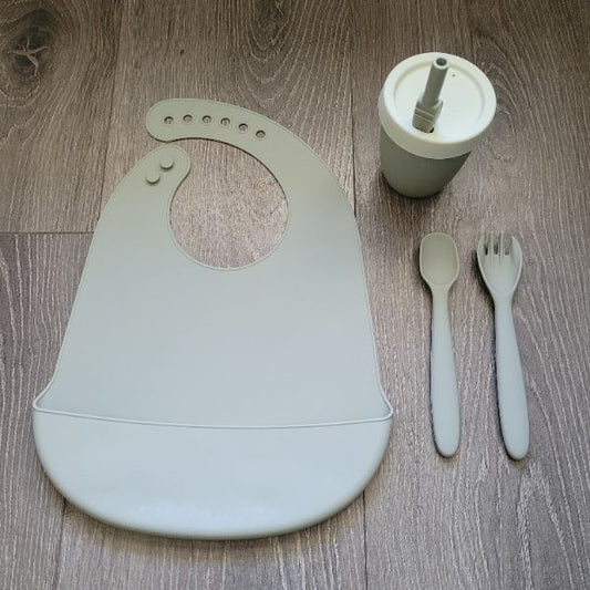 Silicone Tableware, Cup, & Bib