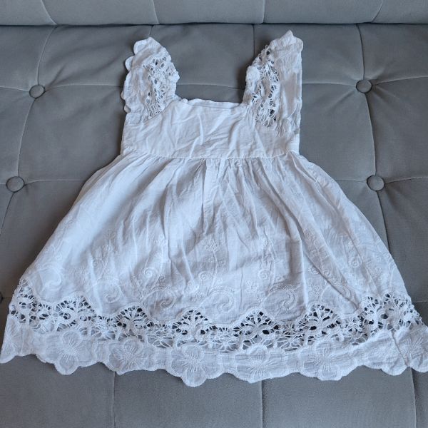 White Lace Dress, Kids 18 Month (12-18M)