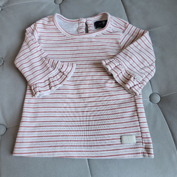 7 For All Mankind 24M Long Sleeve Shirt, Kids 24 Month (18-24M)