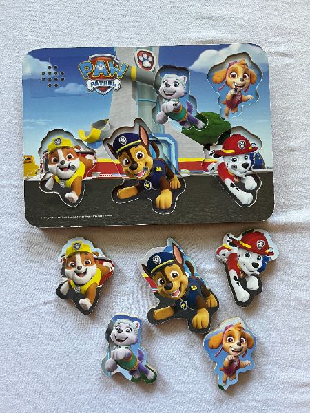 Paw Patrol Chunky Wood Sound Puzzle