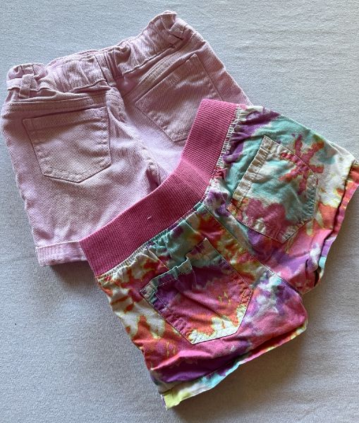 Two Pair of pink shorts, size 5, Kids 5/5T